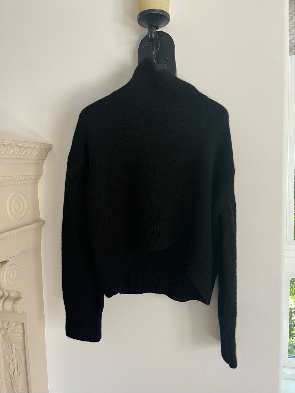 Celine Black Turtleneck Sweater
